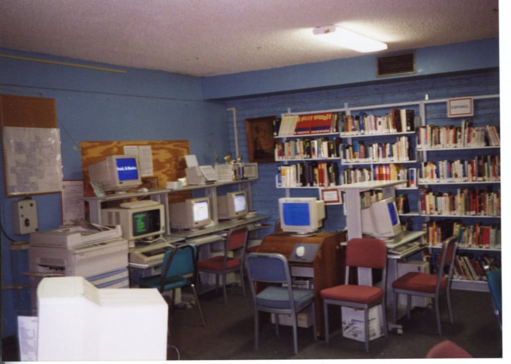 Somerton Library Interior, 1990